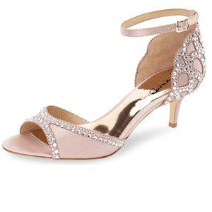 XYD Ballroom Dance Shoes Wedding Sandals for Women